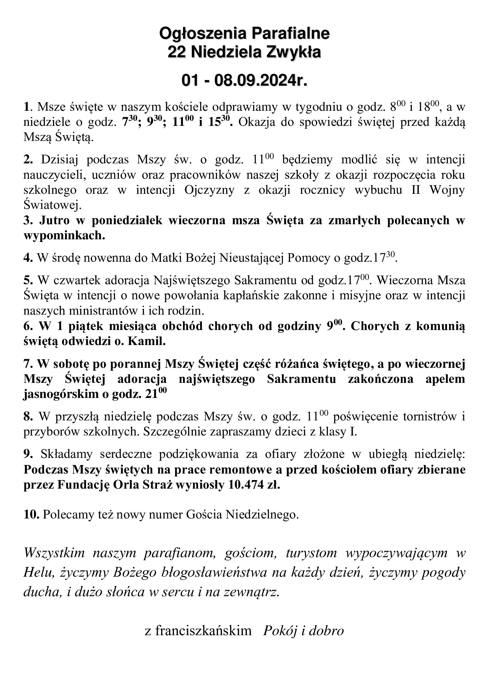 ogloszenia-22-niedziela-zwykla-2024
