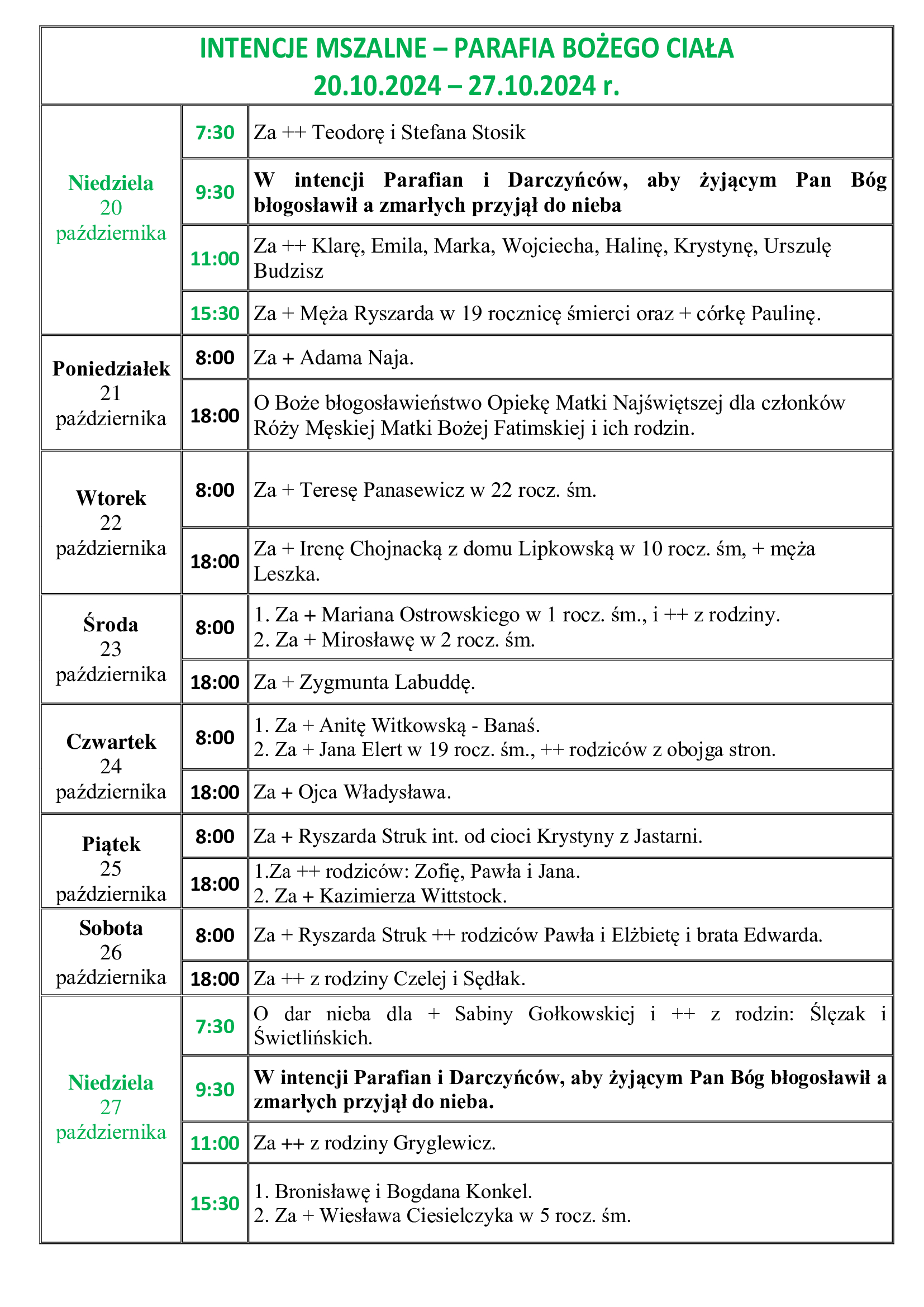 intencje-mszalne-xix-niedziela-2024